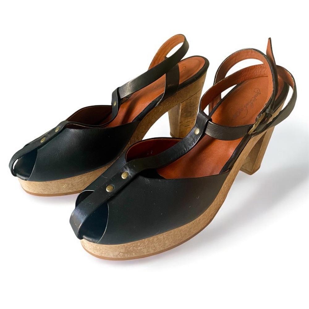 Rachel Comey Open Toe Platform Clogs Shoes 8.5